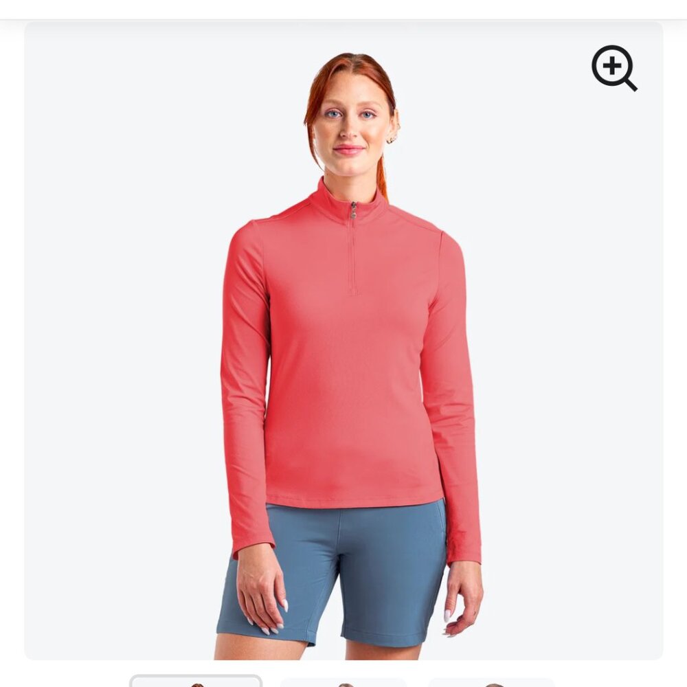 Golf top, Sun protection top, long sleeve golf top UPF 50, breathable golf top